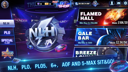 Thunder Bolt Poker Card Games Apk Download for Android  1.0.2 screenshot 4
