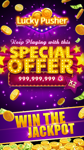 Lucky Cash Pusher Coin Games mod apk unlimited coins latest version  3.0 screenshot 1