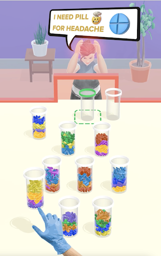 Pills Sort mod apk no ads download  1.1 screenshot 3