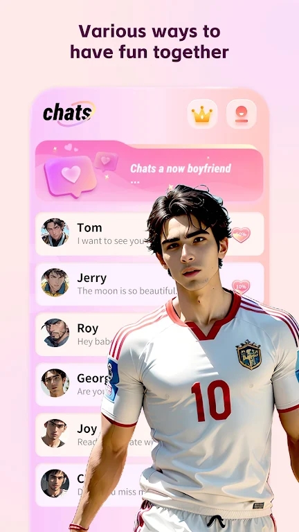 HiWaifu Virtual AI Boyfriend mod apk premium unlocked  1.0045 screenshot 3