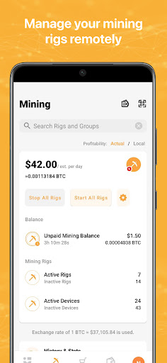 NiceHash Apk Latest Version  4.11.3 screenshot 4