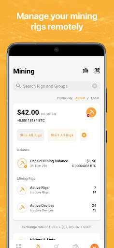 NiceHash Wallet App Download for AndroidͼƬ1