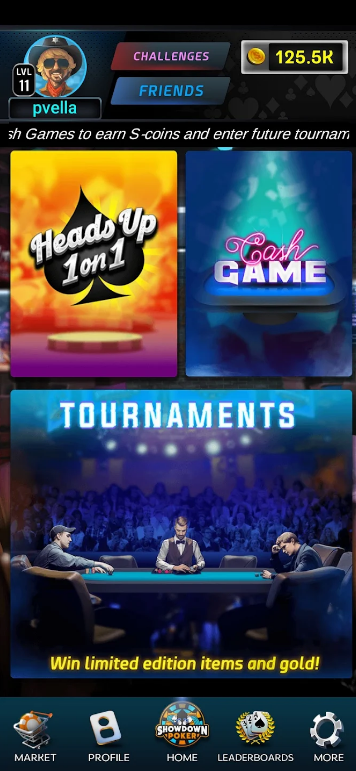 Showdown Poker Apk Download for Android  1.95 screenshot 4
