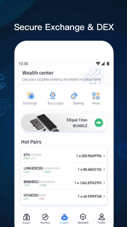ELLIPAL Crypto Bitcoin Wallet app for android download  3.12.1 screenshot 3