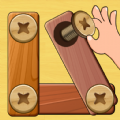 Wood Nuts & Bolts Puzzle Mod A