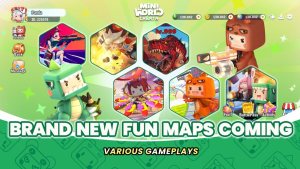 Mini World CREATA mod menu apk 1.6.2 (unlimited money and gems)ͼƬ1