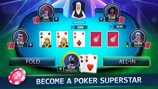 Texas Holdem Poker Face Online mod apk unlimited money  3.5.5 screenshot 1