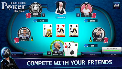 Texas Holdem Poker Face Online mod apk unlimited money  3.5.5 screenshot 3