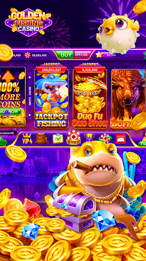 Golden Fishing Slots Casino free coins hack apk download  3.2.1 screenshot 1