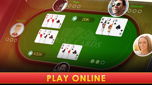 Nine Card Brag Kitti mod apk unlimited money  1.13 screenshot 4
