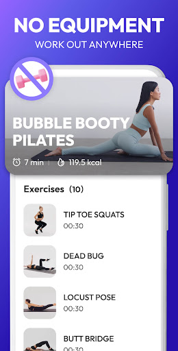 Pilates Workout at Home Mod Apk Premium Unlocked  1.0.5 screenshot 3
