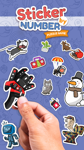 Sticker By Number Puzzle Game Mod Apk Unlimited EverythingͼƬ1