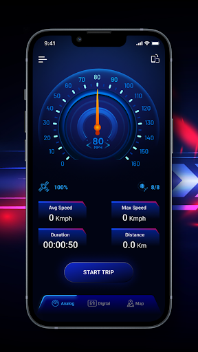 GPS Speedometer Speed Tracker app free download  1.1.0 screenshot 3