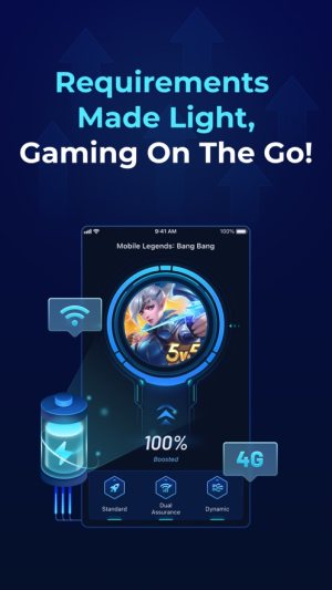 GearUP Game Booster mod apk premium unlocked latest version GearUP