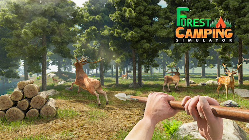 Forest Camping Survival Sim 3D mod apk unlimited everything  1.1 screenshot 3