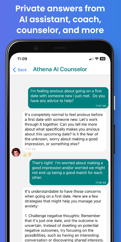 Athena AI Life AdvisorGPT Mod Apk Download  v3.5.3 screenshot 1