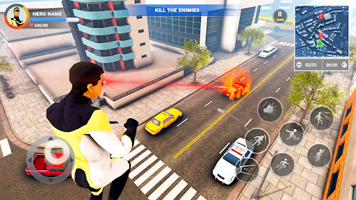 Miami Rope Hero Spider Games hack mod apk download  2.5 screenshot 3