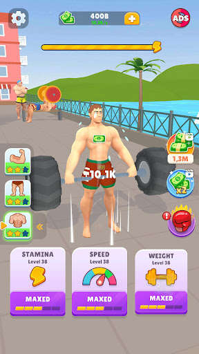 Workout Master Strongest Man Mod Apk Download  v1.1.6 screenshot 1