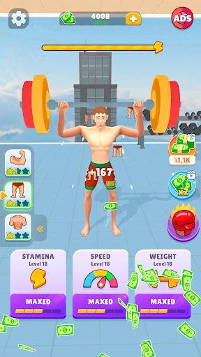 Workout Master Strongest Man Mod Apk Download  v1.1.6 screenshot 2