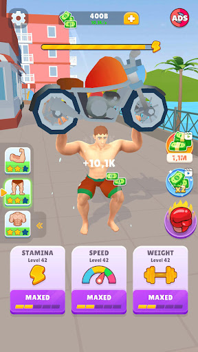 Workout Master Strongest Man Mod Apk Download  v1.1.6 screenshot 3