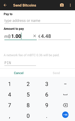 bitcoin wallet app for android Latest version  10.11 screenshot 2
