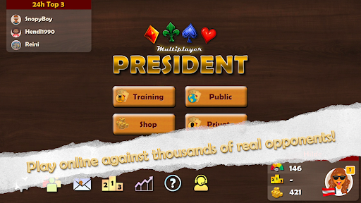 President Card Game Online apk download for android  1.03 screenshot 5