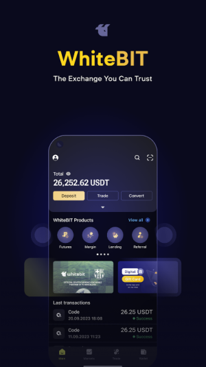 WhiteBIT buy & sell bitcoin App Download for AndroidͼƬ1