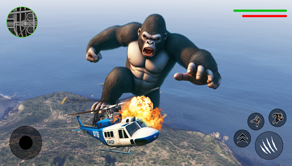 Gorilla Rope Hero Crime City apk Download latest version  1.0 screenshot 2