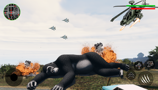 Gorilla Rope Hero Crime City apk Download latest version  1.0 screenshot 1