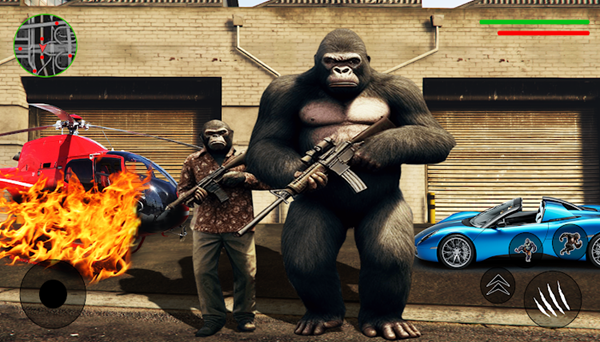 Gorilla Rope Hero Crime City apk Download latest version  1.0 screenshot 4