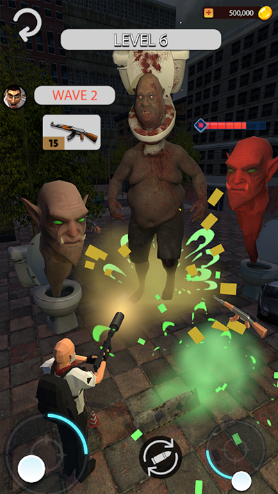 Monster Survival Toilet Fight apk Download  1.0 screenshot 4