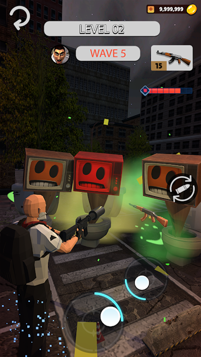 Monster Survival Toilet Fight apk Download  1.0 screenshot 2