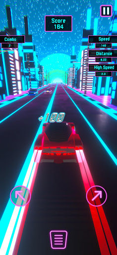 Neon Racer Retro City mod apk unlimited everythingͼƬ1