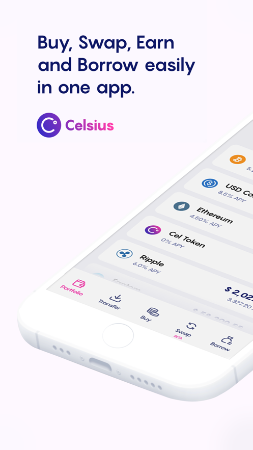 Celsius wallet update latest version apk download  v5.2.0 screenshot 5