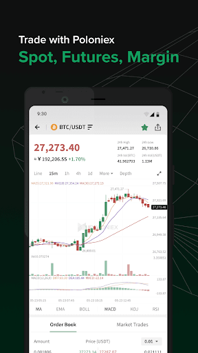 Poloniex Crypto Exchange app Download for Android  v0 screenshot 3