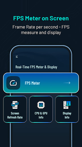 Real Time FPS Meter & Display mod apk premium unlocked  1.0.2 screenshot 1