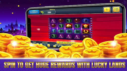 Lucky Lands Slots Money Casino Apk Download for Android  0.1 screenshot 1