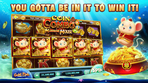Gold Fish Casino Pokies Games mod apk unlimited money  44.1.1 screenshot 1
