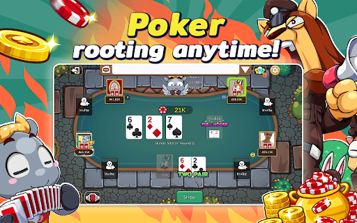 Dummy & Toon Poker OnlineGame Mod Apk Download  3.6.953 screenshot 4