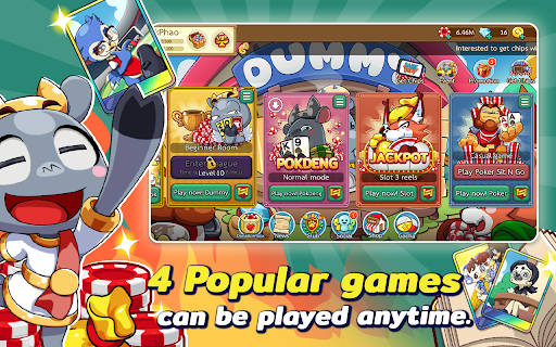 Dummy & Toon Poker OnlineGame Mod Apk Download  3.6.953 screenshot 2