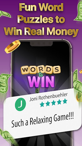 Words to Win Real Money Games apk latest version download  1.3.15 screenshot 1