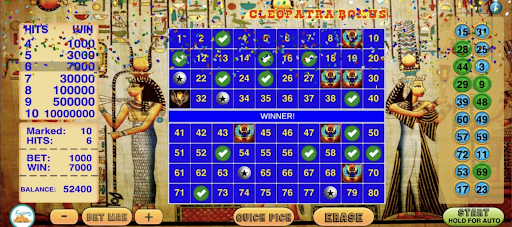 Cleopatra Keno Keno Games apk download latest version  2.0 screenshot 4