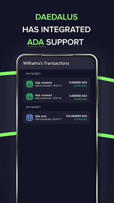 Daedalus Wallet app official latest version  v1.0.0 screenshot 1