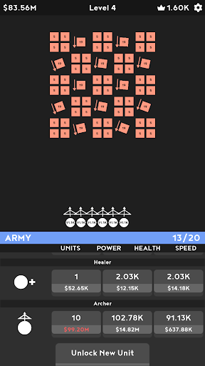 The Army Idle Strategy Game mod menu apk unlimited money  v16 screenshot 4