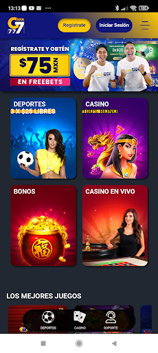 Gana777 Apuestas y Casino Apk Download for Android  1.0 screenshot 4