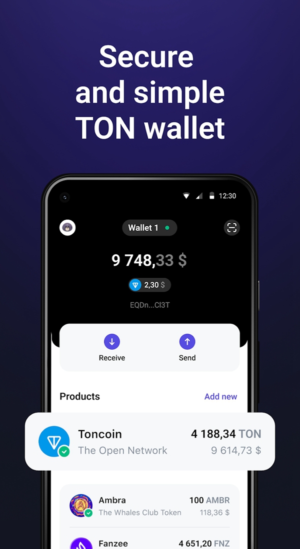 Tonhub wallet apk download latest version  v2.0.1 screenshot 1
