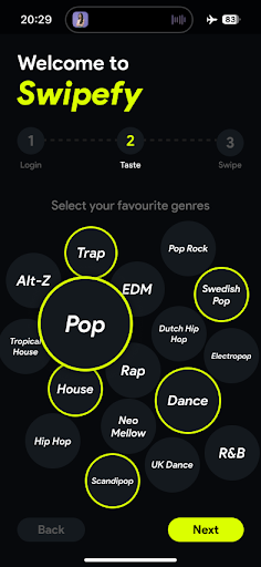Swipefy for Spotify Mod Apk 1.1.6 Premium Unlocked  v1.1.6 screenshot 1