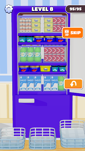 Fill Up Fridge Organizing Game mod apk latest versionͼƬ1