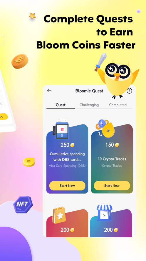 Bloom Spend to Earn Bitcoin app download for android  v2.0.21 screenshot 3