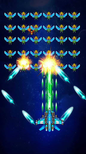 Galaxy Dawn Aurora Fighter mod apk unlimited money  1.0.5 screenshot 1